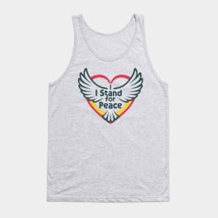 I stand for peace Tank Top